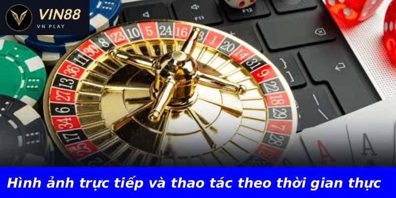 Hình ảnh trực tiếp và thao tác theo thời gian thực