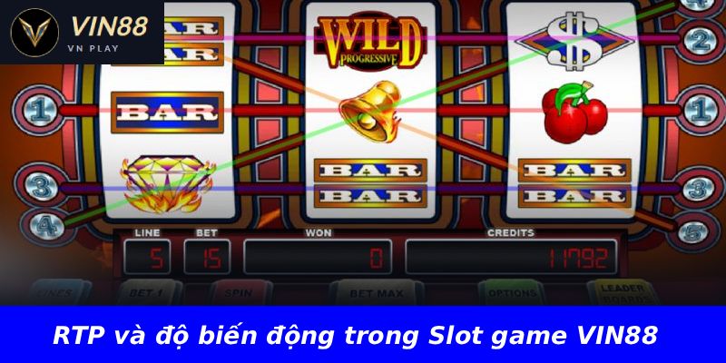 RTP va do bien dong trong Slot game VIN88