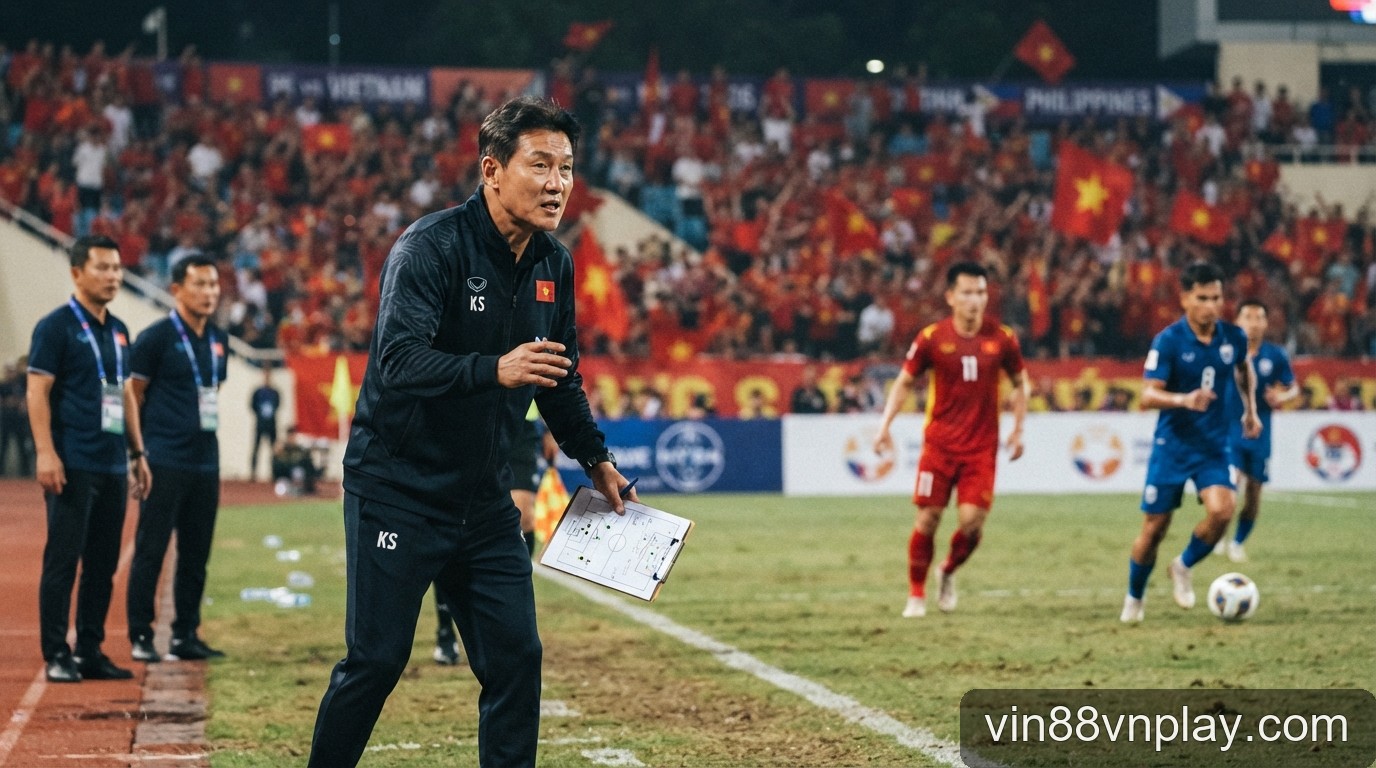 Soi kèo Việt Nam vs Philippines: Chiến thuật nào cho thầy trò HLV Kim Sang-sik?